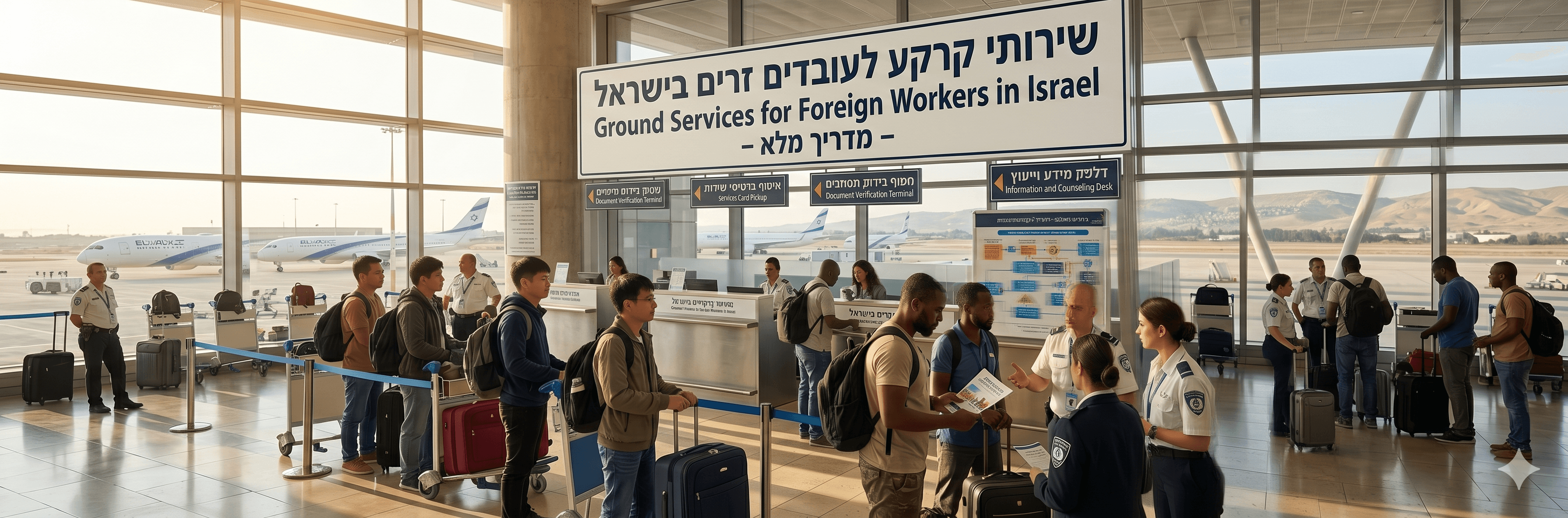 שירותי קרקע לעובדים זרים בישראל – מדריך מלא